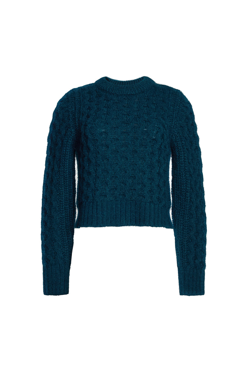 Amara Sweater in Regal Green