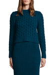 Amara Sweater in Regal Green