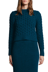 Amara Sweater in Regal Green