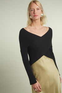 Tia Sweater in Black