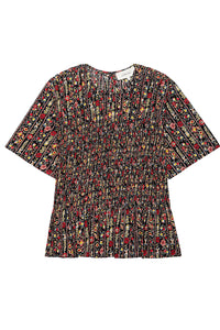 The Smocked Flounce Top