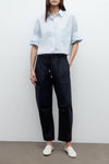 Next Ex Shirt in Superfine Cotton Baby Blue