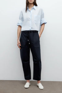 Next Ex Shirt in Superfine Cotton Baby Blue