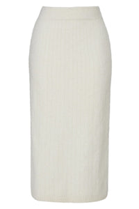Pia Tube Skirt in Ivory