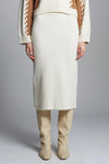 Pia Tube Skirt in Ivory