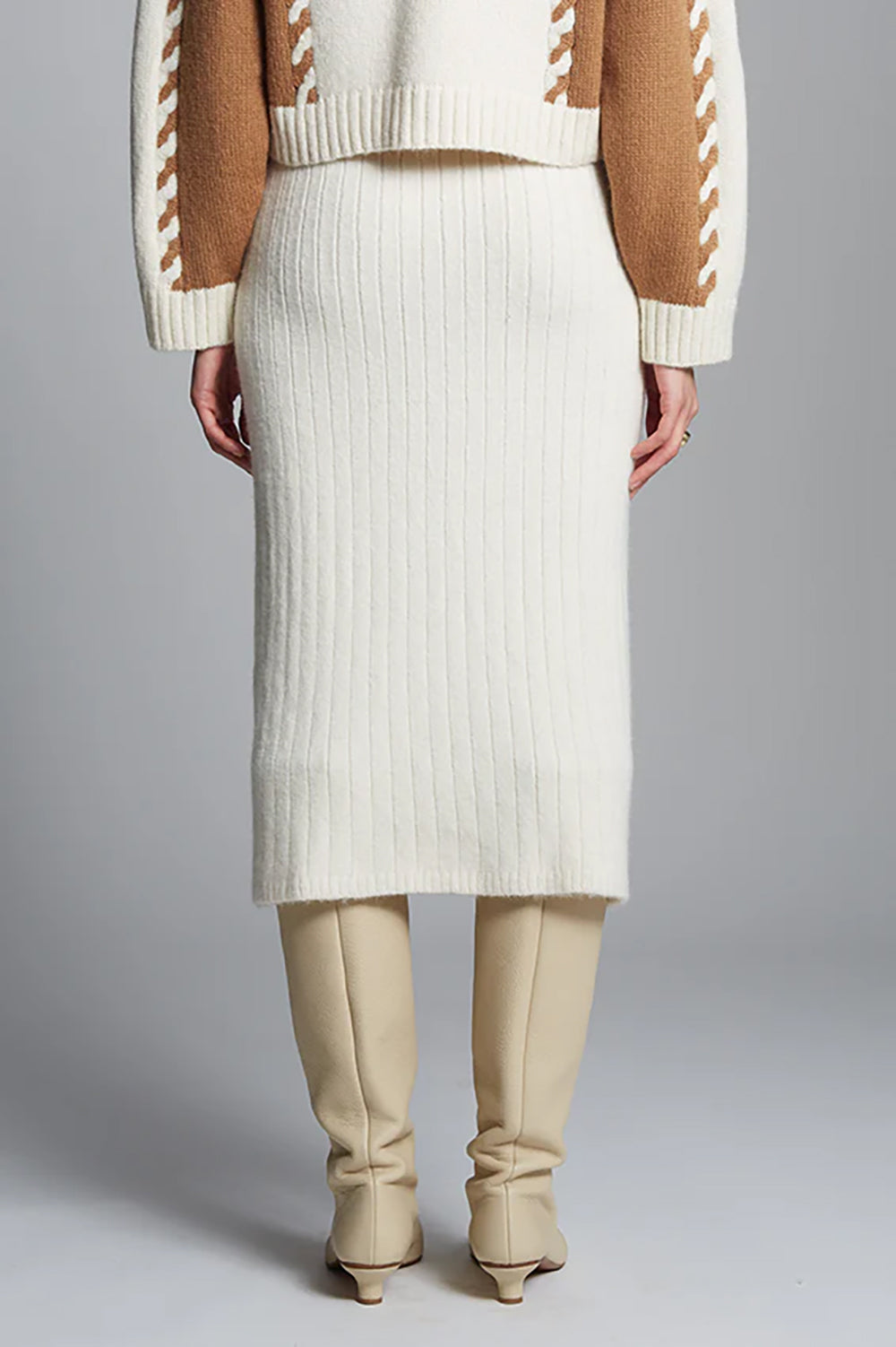 Pia Tube Skirt in Ivory