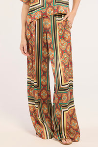 Selena Pant in Majorelle Scarf