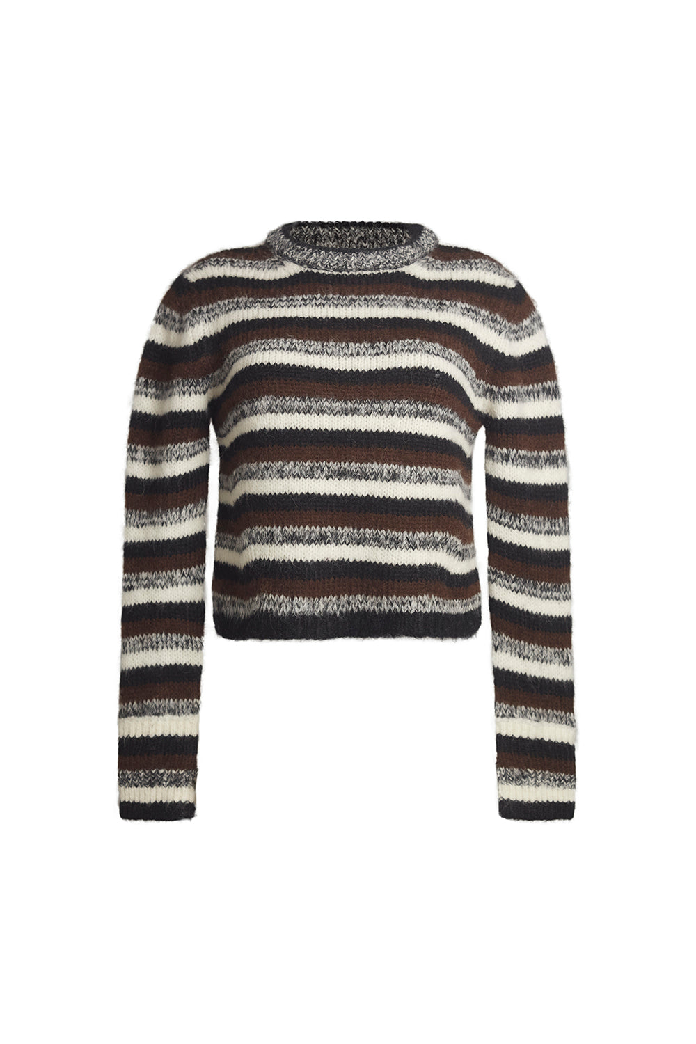 Ava Multistripe Sweater in Multi Stripe
