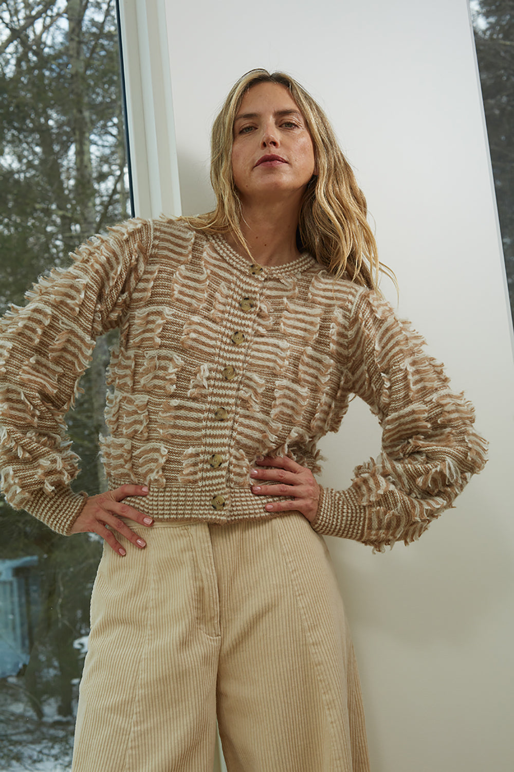Mina Cardi in Camel