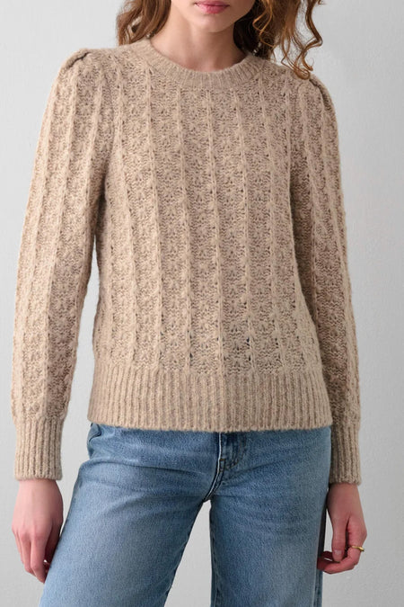 Spear Mixed-Media Sweater