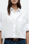 Next Ex Shirt in Superfine Cotton White