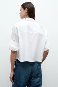 Next Ex Shirt in Superfine Cotton White