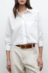 Soon To Be Ex Shirt in Superfine Cotton White