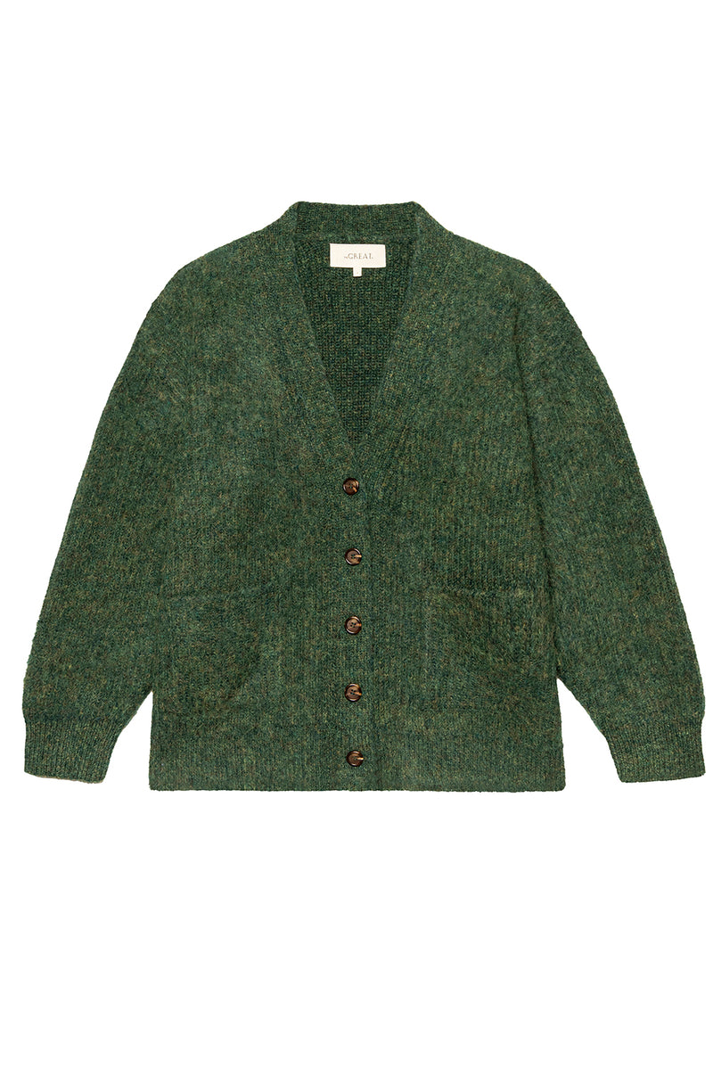 The Brushed Melange Cardigan