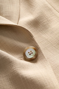 Battista Dickey Jacket in Stone Khaki