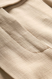 Marbeau Wide-Leg Pant in Stone Khaki