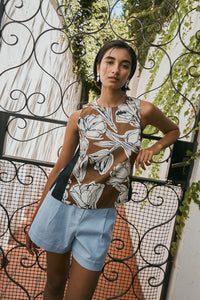 Dell Top in Acorn Multi