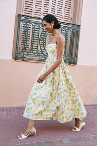 Gigi Dress in Butter Multi