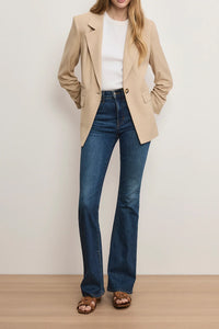 Battista Dickey Jacket in Stone Khaki