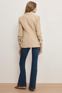 Battista Dickey Jacket in Stone Khaki