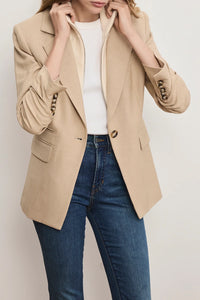 Battista Dickey Jacket in Stone Khaki