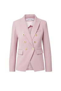 Miller Seersucker Dickey Jacket in Pale Orchid Haze