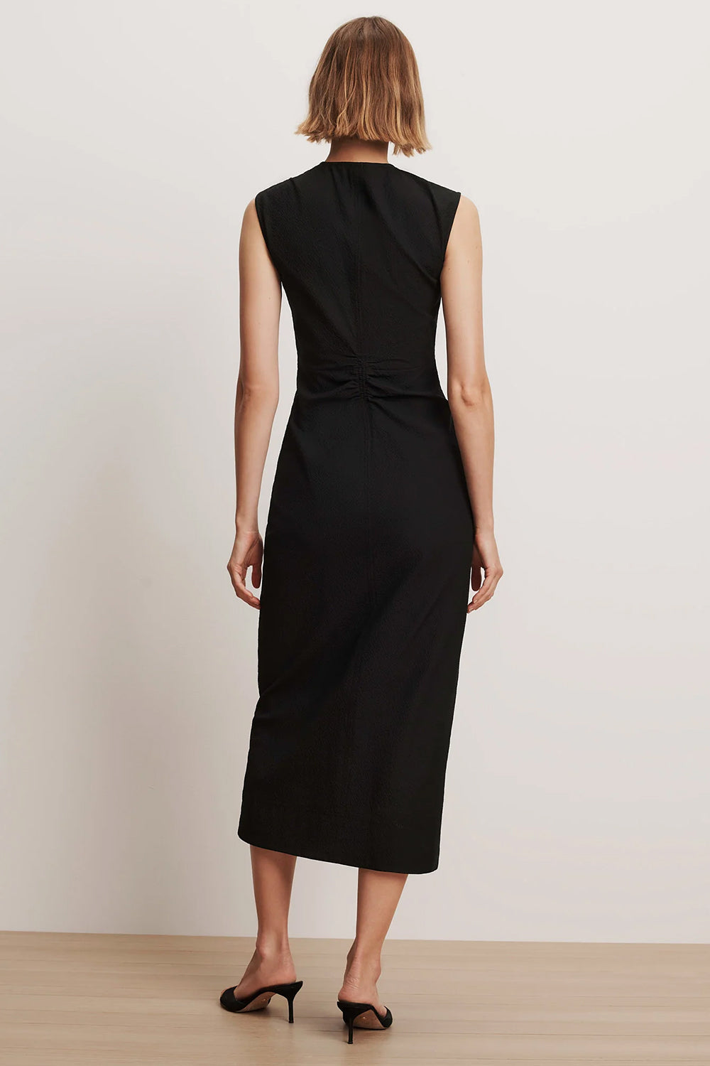 Marisabel Cutout Midi Dress in Black