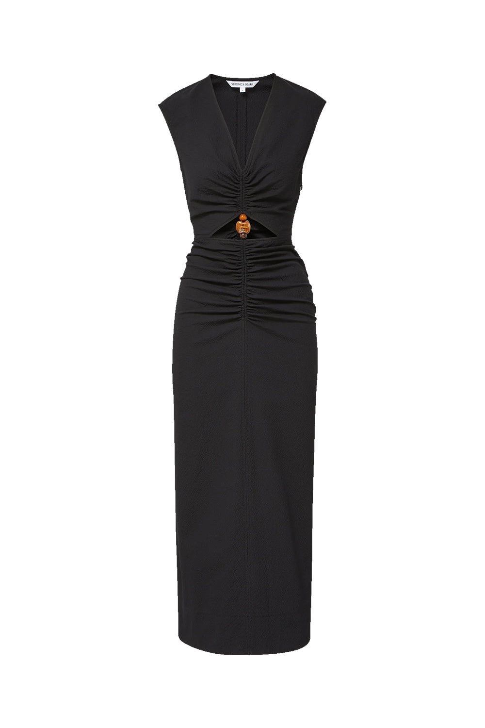 Marisabel Cutout Midi Dress in Black