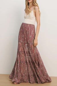 Josiane Floral Maxi Dress in Orchid Haze Multi