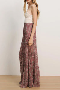 Josiane Floral Maxi Dress in Orchid Haze Multi