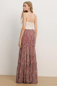 Josiane Floral Maxi Dress in Orchid Haze Multi