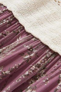 Josiane Floral Maxi Dress in Orchid Haze Multi