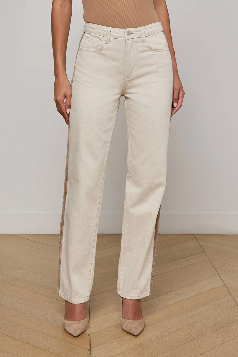 Jones Stovepipe Jean in Desert Tan Taupe