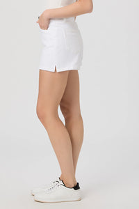 Dani Short in Crisp White