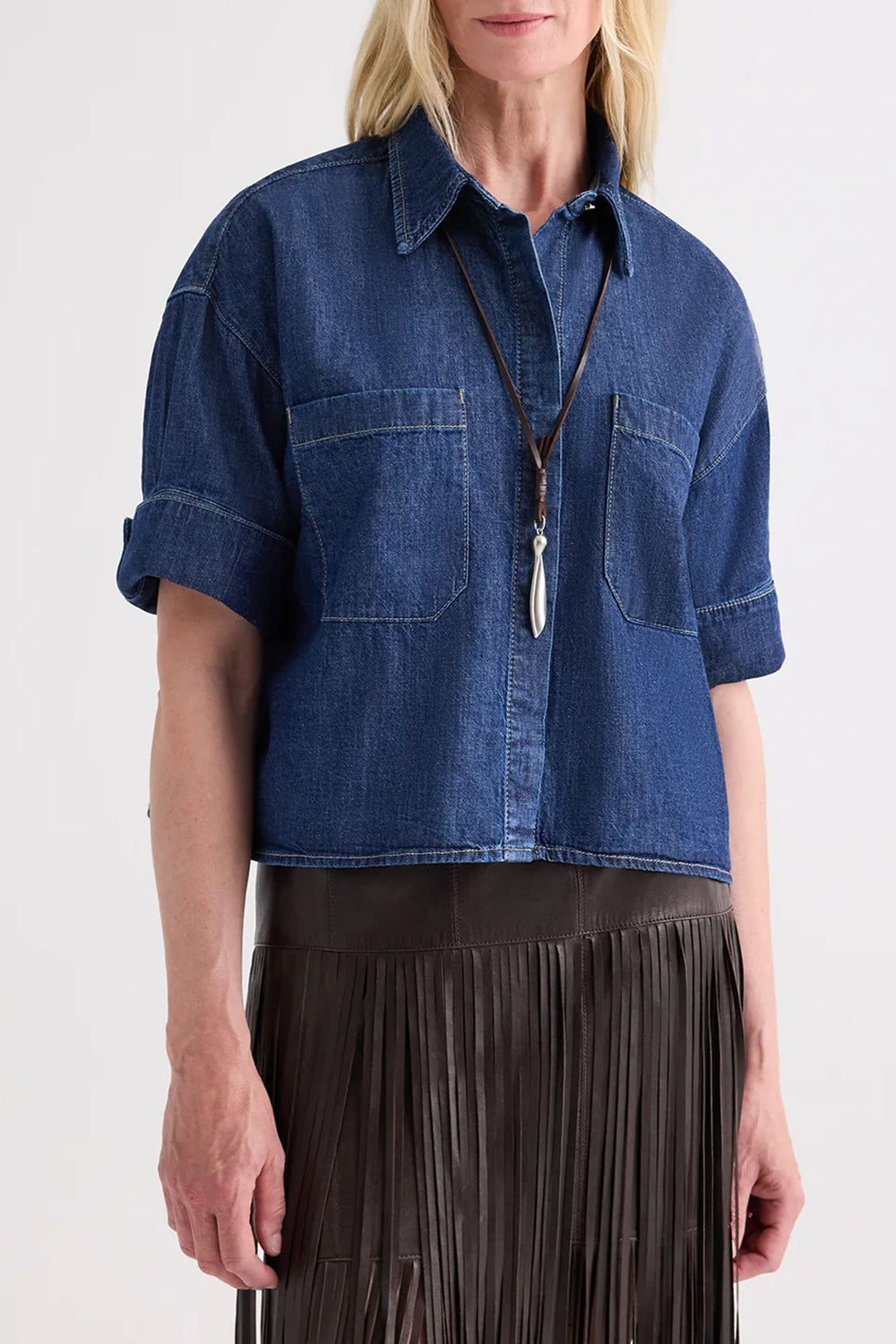 My Newest Mistake in Denim Shirting