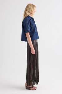 My Newest Mistake in Denim Shirting