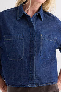 My Newest Mistake in Denim Shirting