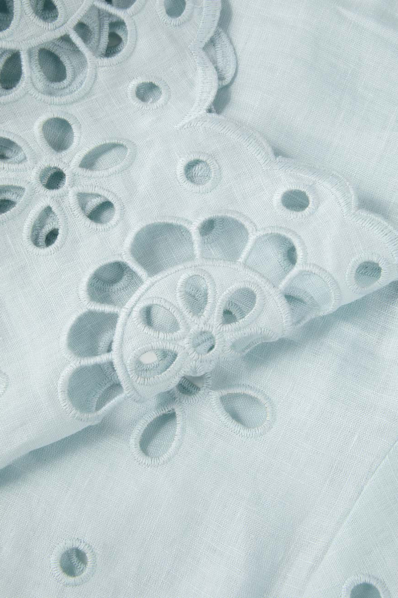 Awaken Embroidered Bodice in Mint