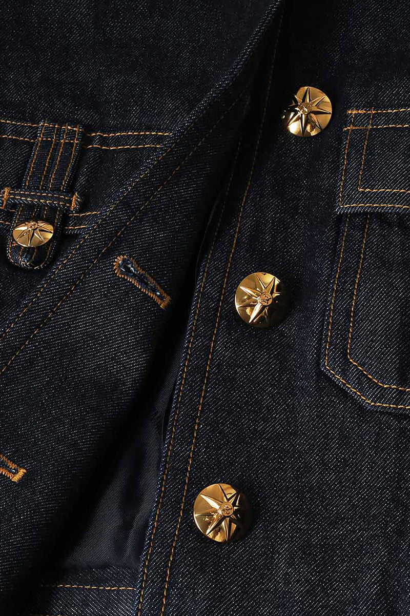 Rebellion Denim Jacket in Night Sky