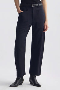 Shon Wool Pant in Midnight