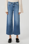 Anessa Wide Leg Jean in Rock Show Distressed