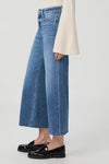 Anessa Wide Leg Jean in Rock Show Distressed