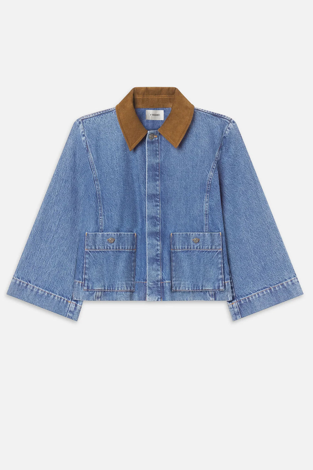 The Mini Denim Swing Jacket in Sonic