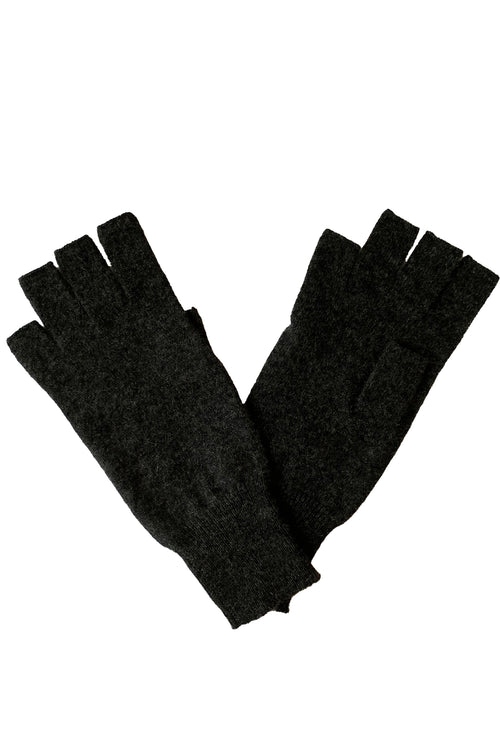 Fingerless Gloves in Pepper