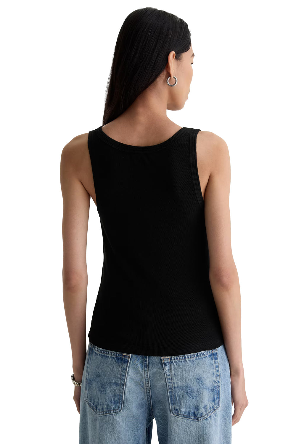 Ashley Tank in Super Black