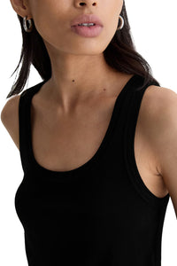 Ashley Tank in Super Black
