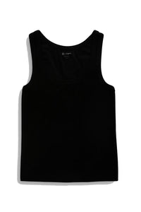 Ashley Tank in Super Black