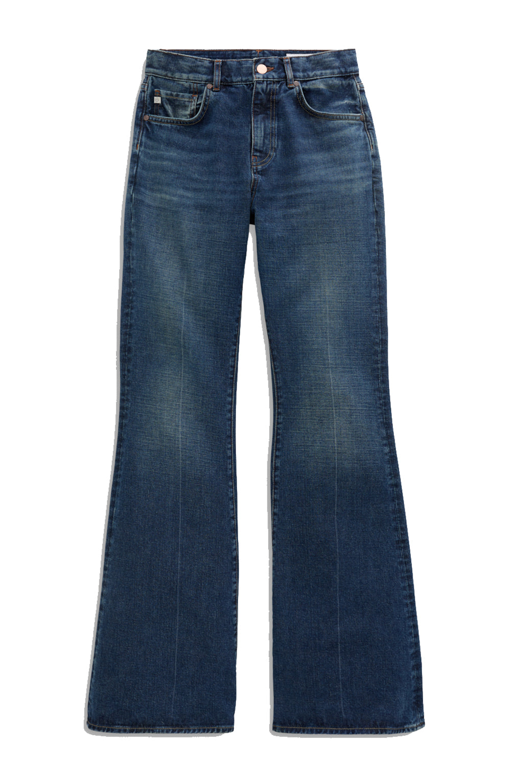 Georgia Relaxed Flare in Indigo Tone