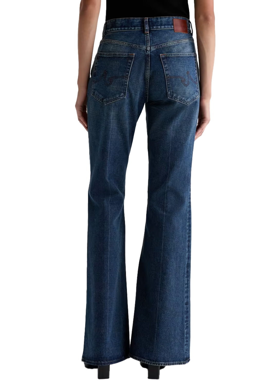 Georgia Relaxed Flare in Indigo Tone