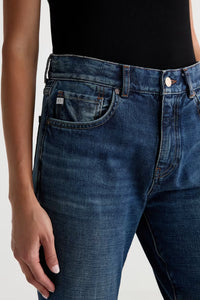 Georgia Relaxed Flare in Indigo Tone